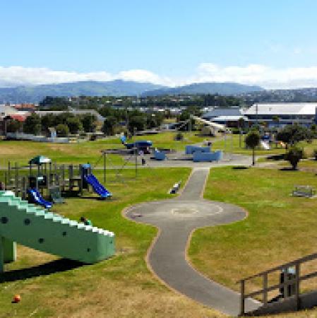 Marlow Park playground and green space St Kilda Dunedin New Zealand